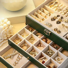 Load image into Gallery viewer, Jewelry Storage Box – Necklace & Earrings Organizer for Gifts