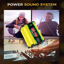 Load image into Gallery viewer, 4000W Vehicle Smart Inverter Dual LCD Display 12V To 220V/110V Intelligent Power Inverter Digital Power Inverter for RV Caravan