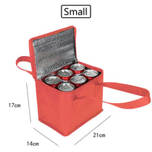 Load image into Gallery viewer, Portable Lunch Cooler Bag Folding Insulation Picnic Ice Pack Food Thermal Bag Drink Carrier Insulated Bags Food Delivery Bag