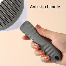Load image into Gallery viewer, Pet Hair Remover Dog Brush Cat Comb Grooming Tools Dogs Accessories Cat Supplies Stainless Steel Beauty Massage Comb Dog Cat Brush Pet Brush for Long and Short Hair with Self-Cleaning Brush