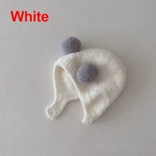 Load image into Gallery viewer, Cute Winter Kids Hats for Girls & Boys Soft Wool Fleece Ear Protection