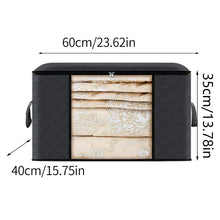 Load image into Gallery viewer, Large Capacity Foldable Clothes Storage Bag โ Blanket & Closet Organizer