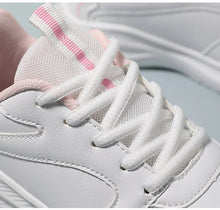 Load image into Gallery viewer, Women Running Shoes PU Leather Lace-up Men Warm Light Walking Sneaker Fitness Sport Flats Comfortable Black Size 35-44 Loafers