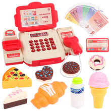 Load image into Gallery viewer, Simulation Shopping Cash House Toys Electronic Game Lighting And Sound Effects Supermarket Cashier Toys