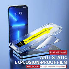 Load image into Gallery viewer, 2pcs Full Cover Screen Protector For iPhone 11 12 13 PRO MAX Privacy Glass For iPhone 14 Pro XS Max XR 13 12 mini Tempered Glass Tempered Glass Screen Protector Film 9H Hardness Anti Scratch Screen Protector