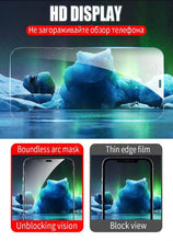 Load image into Gallery viewer, 9D Full Cover Tempered Glass For iPhone 14 Plus 13 12 11 Pro Max mini Screen Protector iPhone X XR XS Max Protective Film 9H Tempered Glass Film Case-Friendly Screen Protector for iPhone