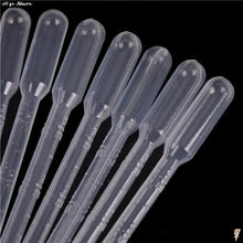Load image into Gallery viewer, 10/20PCS Transfer Pipettes 3ml Plastic Transparent Pipettes Disposable Safe Eye Dropper Transfer Graduated Pipettes Lab Supplies