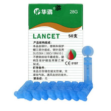 Load image into Gallery viewer, 100pcs Disposable Blood taking Needles 28G Blood Collection Lancet Painless Lancing Device for Diabetes Accessory