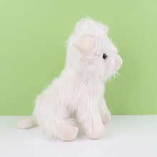 Load image into Gallery viewer, Highland Cow Plush Toy - Adorable Realistic Stuffed Animal with Long Fluffy Hair, Soft Cuddly Gift for Kids, Children & Collecto