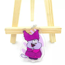 Load image into Gallery viewer, Chowder Men's and women's key chain accessories lovely bag pendant key ring acrylic cartoon friend gift
