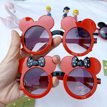 Load image into Gallery viewer, Children's Minnie Sunglasses Kids Mickey Flip Shape Glasses Boys And Girls Sunglasses Sunglasses Cute Glasses Frames
