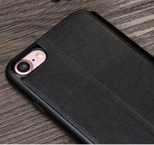 Load image into Gallery viewer, Ultra Thin Slim Case For iPhone 13 12 Case 6S 7 8 Plus X XR XS Max Flip Leather Cover For iPhone 12 11 Pro Max Case Leather Extra Slim Phone Case With Stand Function