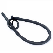 Load image into Gallery viewer, Urethral Catheter Urine Men With Valve Urethra Sounding Hollow Silicone Penis Plug Urethal Tube For Chastity Male Adult Sex Toy