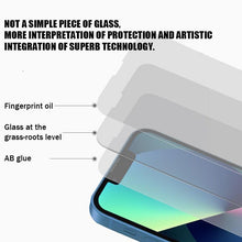 Load image into Gallery viewer, 5PCS Screen Protector for iPhone 14 11 12 13 Pro XR X XS Max Tempered Glass for iPhone 12 13 Pro Max Mini 11 7 8 6 6S Plus Glass Full Coverage Tempered Glass Screen Protector