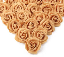 Load image into Gallery viewer, 10/20/50Pcs Artificial Foam Rose Flowers PE Fake Flower for Home Room Dceor Wedding Party Halloween Thanksgiving Christmas Decor