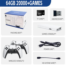 Load image into Gallery viewer, M15 Game Stick Mini TV Handheld Game Console Wireless Gamepads Video Game 128G 30000+ Retro Game HD Output Two-player for PS1 Et