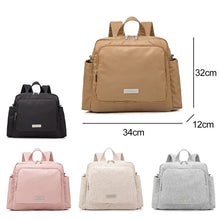 Load image into Gallery viewer, Soboba Diaper Bag Waterproof Large Capacity Backpack for Newborn