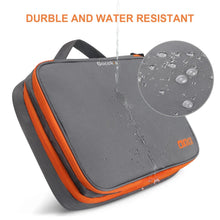 Load image into Gallery viewer, Portable Electronic Accessories Travel case,Cable Organizer Bag Gadget Carry Bag for iPad,Cables,Power,USB Flash Drive, Charger