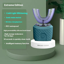 Load image into Gallery viewer, Electric U-Shaped Toothbrush for Adults - Soft-Bristles Teeth Whitening Kit, Oral Care with Auto-Timing & 360° Gum Protection