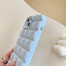 Load image into Gallery viewer, Unique Phone Case For iPhone 14 Pro 13 12 11 Pro Fashion 3D Soft Silicon Shockproof For iPhone 14 Case Bubble Case Cute Full Body Shape Soft Silicone Slim Cushioned Beautiful Elegant Case For Women