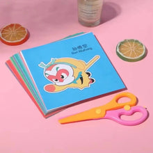 Load image into Gallery viewer, 48Pcs Kids Craft Paper Cut Book - DIY Cartoon Scrapbooking & Educational Toys