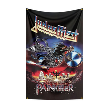 Load image into Gallery viewer, 3x5 Ft J-Judas P-Priest Heavy Rock Band Flag Polyester Digital Printing Banner for Bedroom Wall Art Out Door Tapestry Decoration