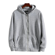 Load image into Gallery viewer, Men’s Casual Zipper Hoodie – Autumn Winter Long Sleeve Hooded Sweatshirt for Daily Wear & Sports