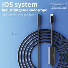 Load image into Gallery viewer, Endoscope Camera 8MM For iPhone APPLE Lightning Cars Endoscopic IP68 Waterproof 8 LEDs Borescope Inspection iPhone14 iPad iOS