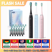 Load image into Gallery viewer, Sejoy Sonic Electric Toothbrush for Adults Dental Rechargeable 5 Cleaning Modes Sonic Toothbrush Personal Care Appliances