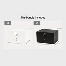 Load image into Gallery viewer, Jewelry Storage Box – Necklace & Earrings Organizer for Gifts