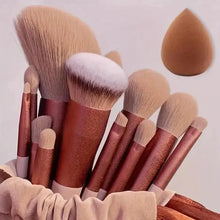 Load image into Gallery viewer, Soft Fluffy Professional Makeup Brush Set - 13-16pcs for Foundation, Eyeshadow, and More