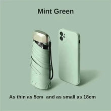 Load image into Gallery viewer, Mini Sun Umbrella – Pocket Folding Rain & UV Protection Parasol