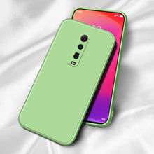 Load image into Gallery viewer, Original Square Liquid Silicone Case for Xiaomi Mi 9T Redmi K20 Pro Camera Lens Protective Soft Cute Phone Back Cover Mi9T 9TPro