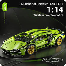 Load image into Gallery viewer, Technical Racing Sport Car 1280PCS Model Building Blocks City Mechanical Speed Vehicle Supercar Brick Puzzle Toys Kid Adult Gift