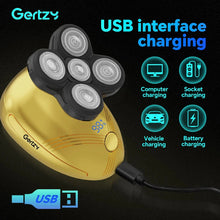 Load image into Gallery viewer, Men's 5-in-1 electric shaver with 5 rotating blades, USB charging, multifunctional personal beauty set