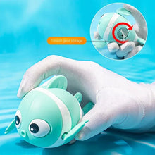 Load image into Gallery viewer, Bath Toys Cute Swimming Clown Fish Bath Toy for Toddlers Floating Wind Up Toys for Boy Girl New Born Baby Bathtub Toddler Toys