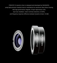 Load image into Gallery viewer, INAWAKEN DAWN Ms Purple-Gold Diaphragm Dynamic Driver IEM Headphones with OFC Shielded Cable for Audiophiles Musicians