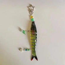Load image into Gallery viewer, Handmade Fish Keychain, Gift For Fishing Enthusiasts