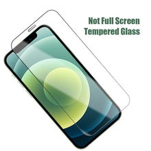 Load image into Gallery viewer, 4PCS Full Cover Protective Glass For iPhone 11 12 13 14 Pro Max Screen Protector On iPhone X XR Xs Max 6S 7 8 Plus 13 Mini Glass Edge to Edge Coverage Ultra Clear Anti-Dust 9H Hardness Screen Protector