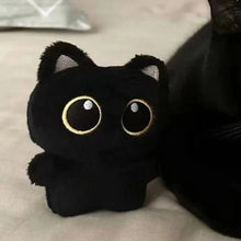 Load image into Gallery viewer, 10cm Cute Black Cat Plush Toy – Small Stuffed Doll Pendant Gift