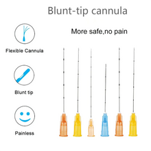 Load image into Gallery viewer, High Tougthness Disposable Hypodermic Fill Needle 14G 18G 21G 22G 23G 25G 27G 30G Canula Micro Blunt Tip Cannula With Filter