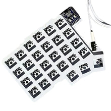 Load image into Gallery viewer, Split Keyboard Wired Ergonomics Keyboard Hot Swap Split-layout Keyboard Support QMK/VIAL Customized PC Gamer Accessories