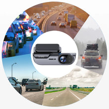 Load image into Gallery viewer, 4K Car Dash Camera with GPS Wi-Fi Car DVR UHD Recording Video Recorder 24H Parking Monitor Driving Vehicle Cam 170° Wide Angle