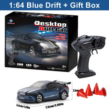 Load image into Gallery viewer, 1/64 4WD High-Speed Drift RC Car – Mini Remote Control Racing Toy for Kids & Adults