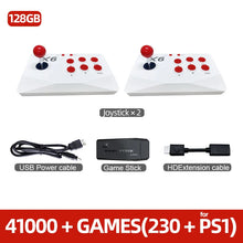 Load image into Gallery viewer, VILCORN Arcade Video Game Console 4K TV Game Stick with Double Arcade Joysitck 41000 Games For MAME/Sega/PS1/Atari Kid Gift
