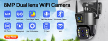 Load image into Gallery viewer, Tuya Smart Life Home Security Camera System Wireless 5MP Wifi CCTV PTZ IP Video Surveillance Camera 2 Way Audio Baby Monitor 2K