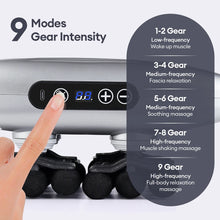 Load image into Gallery viewer, 22-Head Fascia Gun High-Frequency Vibration Body Massage Gun Back and Waist Massager Neck Shoulder Massager Muscle masajeador