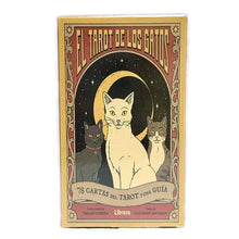 Load image into Gallery viewer, El Tarot de los Gatos – 78-Card Spanish Divination & Board Game Deck