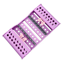 Load image into Gallery viewer, 135℃ Autoclavable 8pc Dental Instrument Holders for Dental Instrument Black Blue Purple Sterilization Box Dental Instrument Box