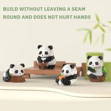 Load image into Gallery viewer, Creative DIY Assemable Animal Cute MINI Chinese Style Animal Panda Building Block Educational Boy Toys For Children Model Bricks